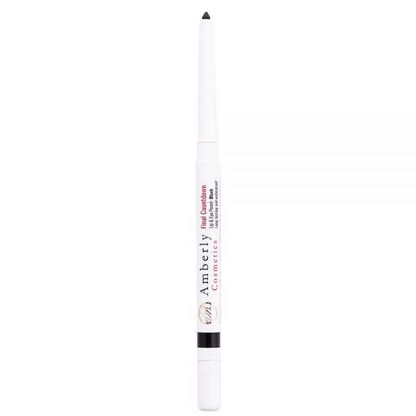 Final Countdown, lepper og øyepenn, sort