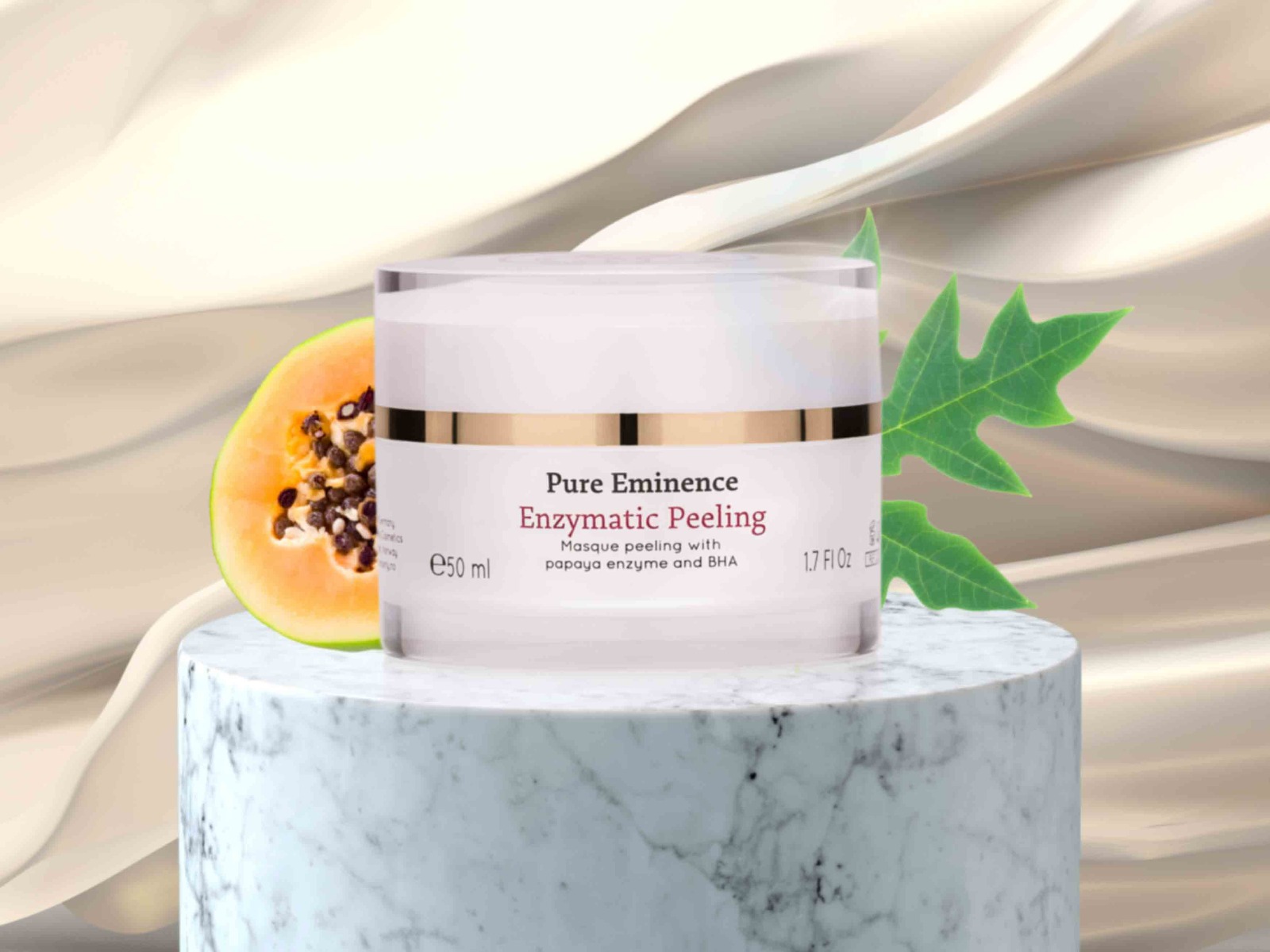 Enzymatic Peeling med papayaenzymer