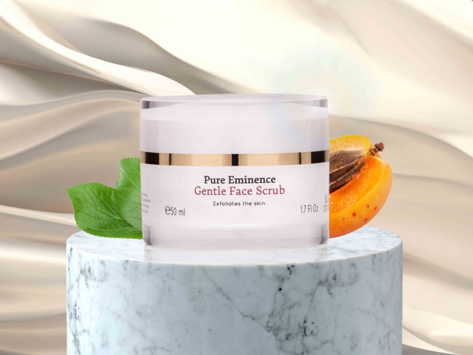 Gentle Face Scrub, eksfolierende